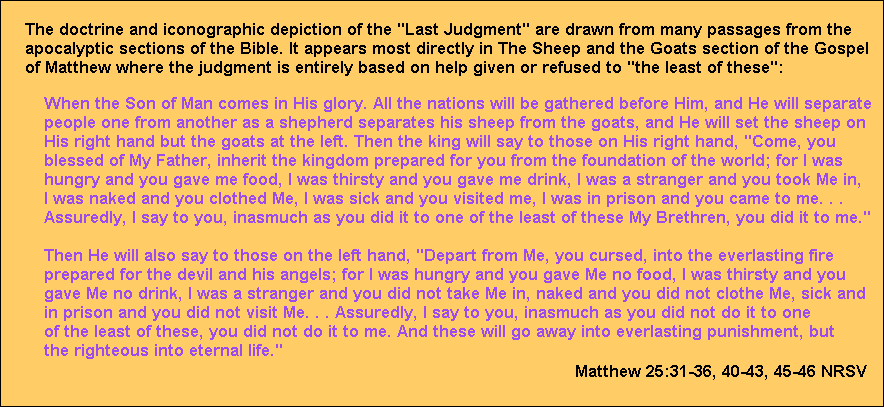 Matthew 25 Biblical quote