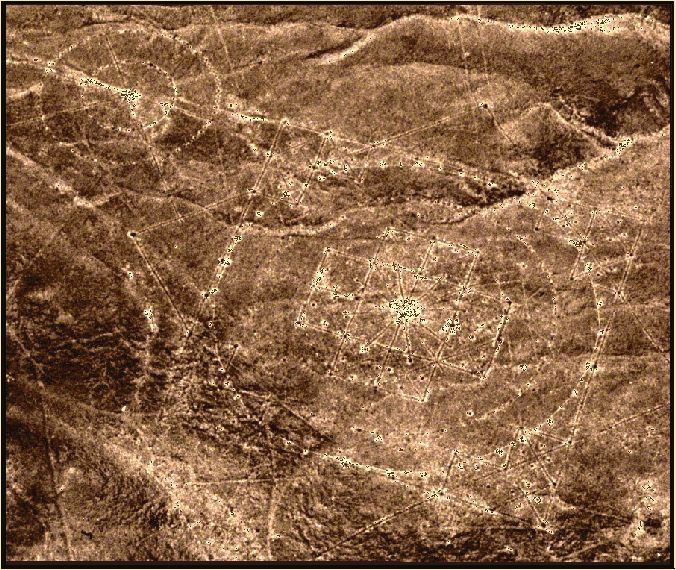 Nazca Sun-Star Glyph